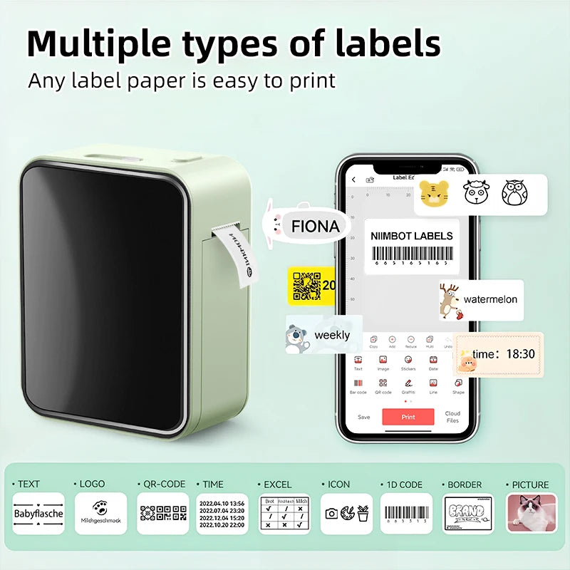 Marklife P15 Mini Bluetooth Label Printer