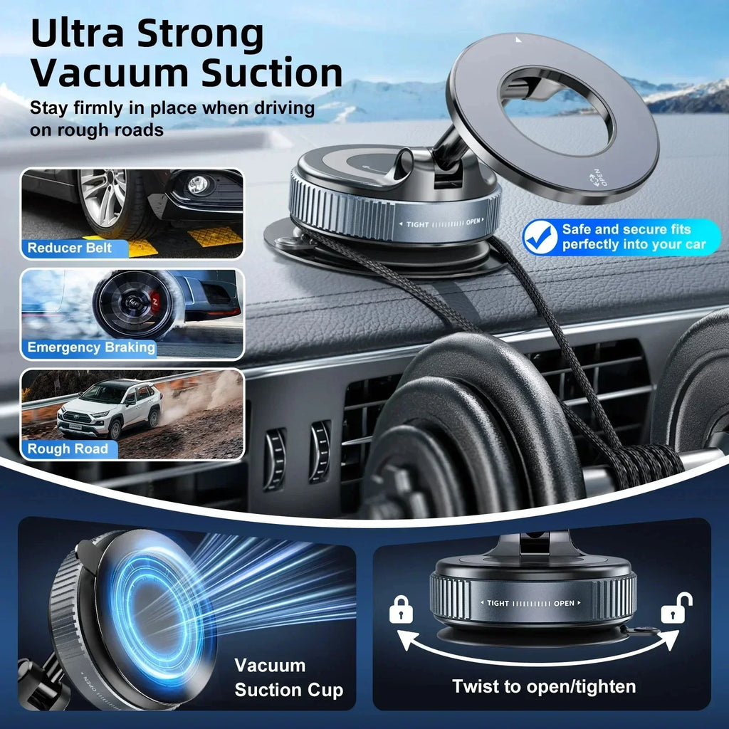 360° MagSecure Car Phone Mount