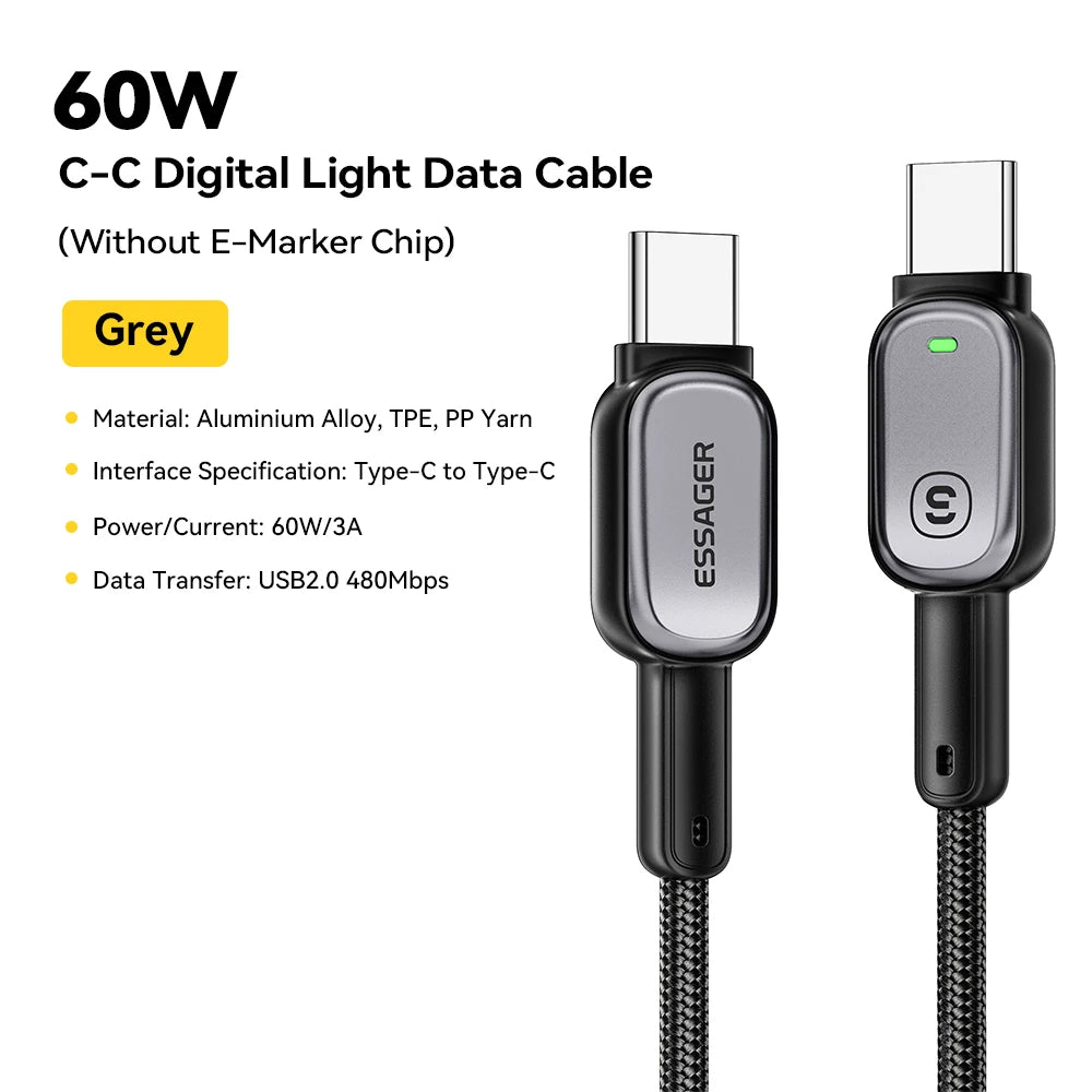 Essager 100W RapidCharge USB-C Cable