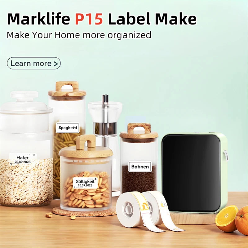 Marklife P15 Mini Bluetooth Label Printer